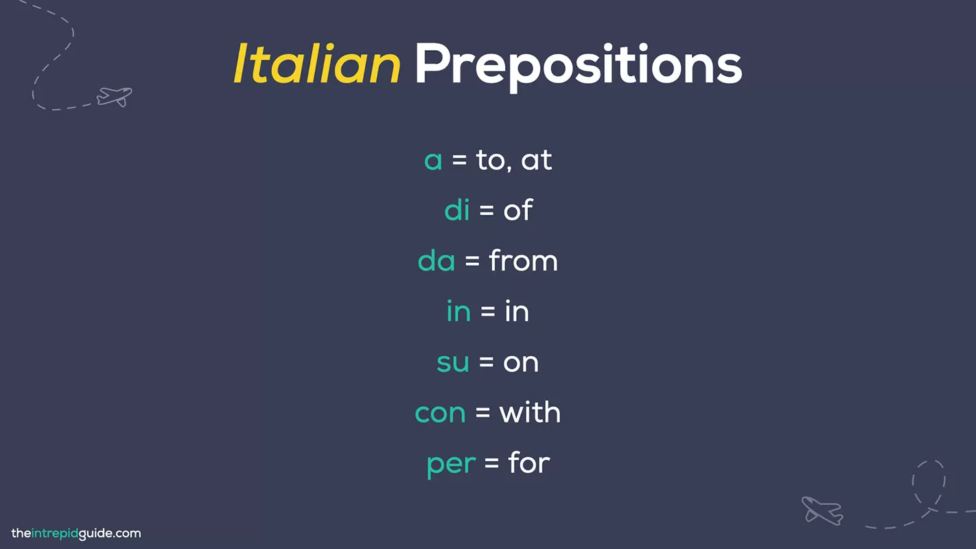 Italian Prepositions: The Only Guide You'll Ever Need (PLUS Italian ...