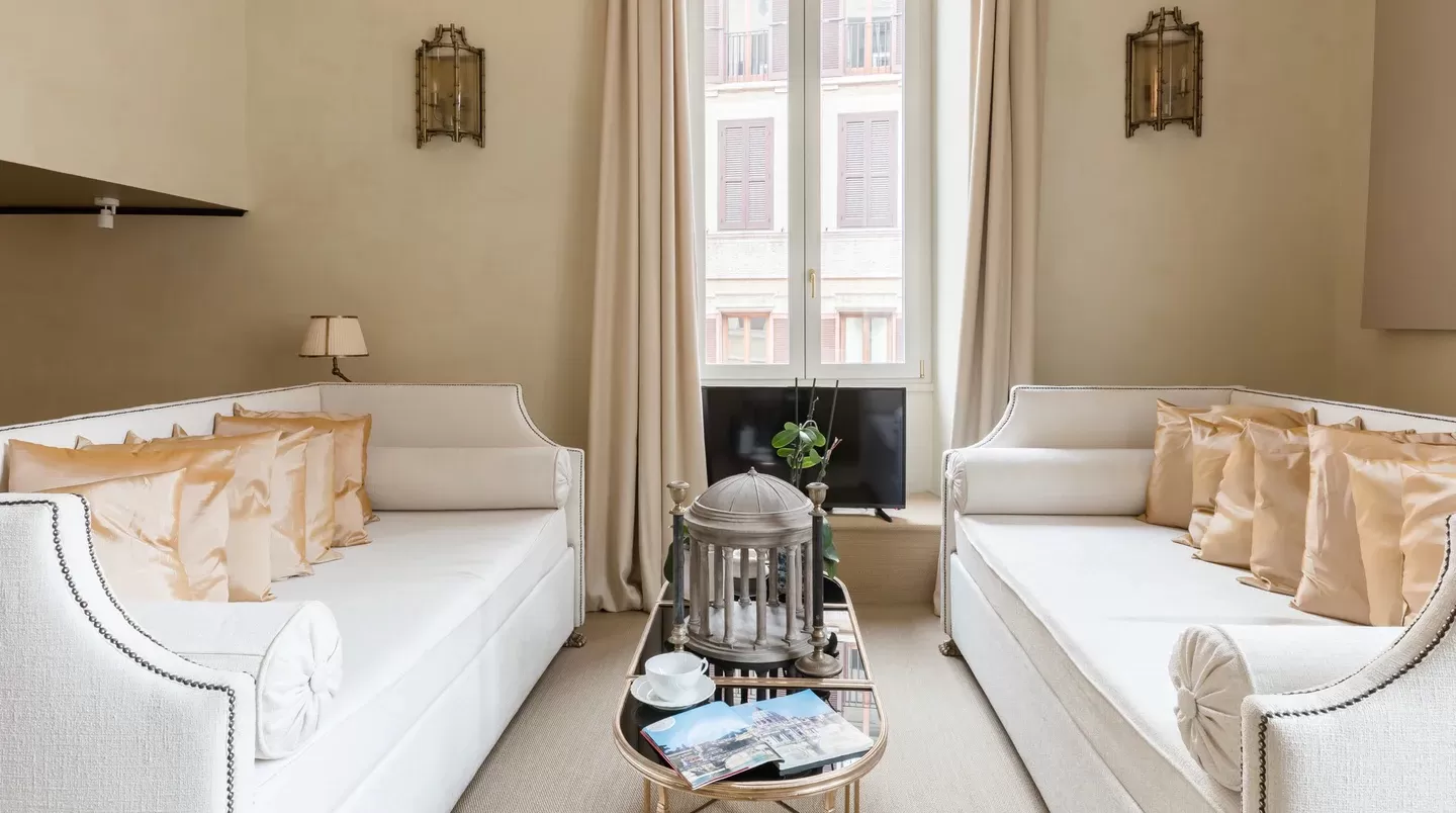 Hotels near the Pantheon Rome - Pantheon Vista Lounge room