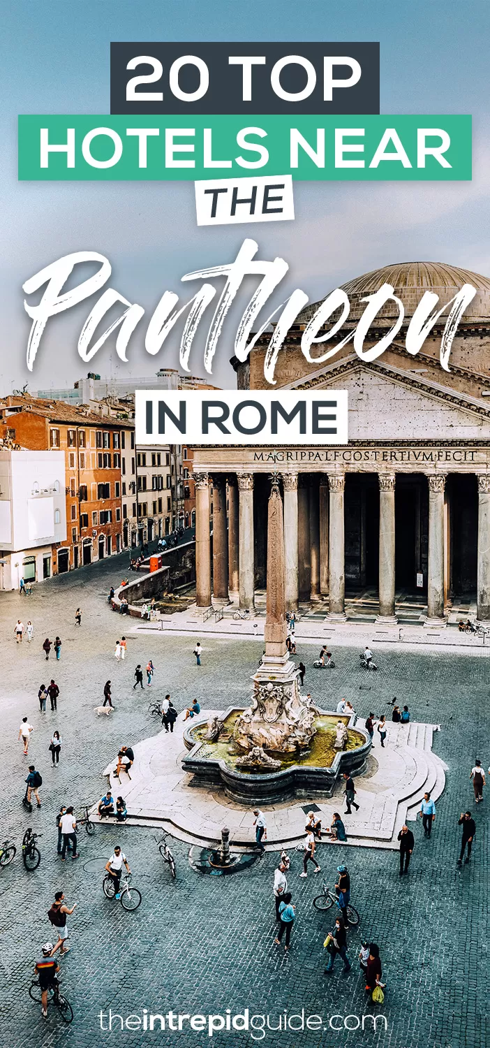 Top Hotels near the Pantheon in Rome