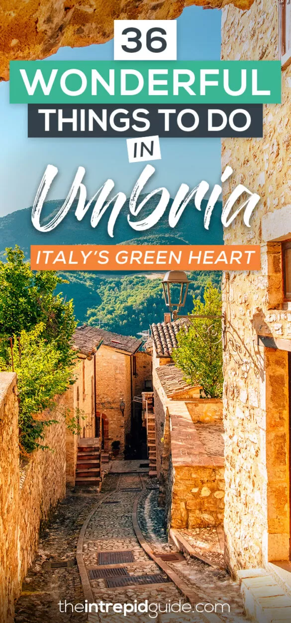 36 Wonderful Things to do in Umbria Italy - PLUS Map of Umbria