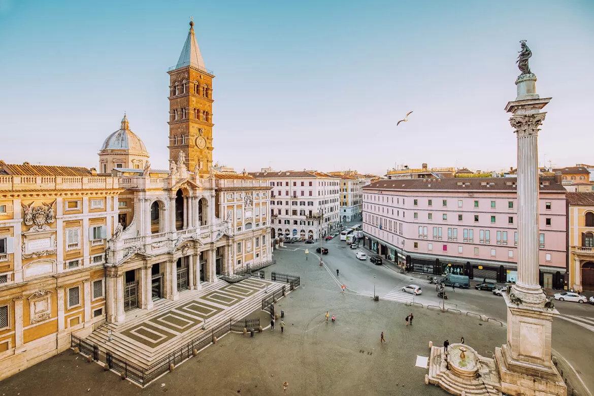Hotels near Termini Station in Rome 2023 - Church of Santa Maria Maggiore