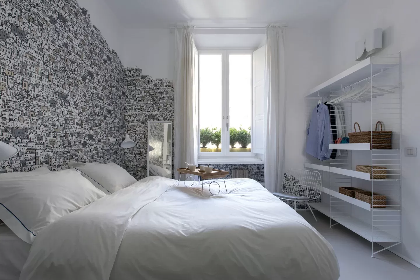Hotels near Termini Station in Rome - Oregano Green apartment - Bedroom