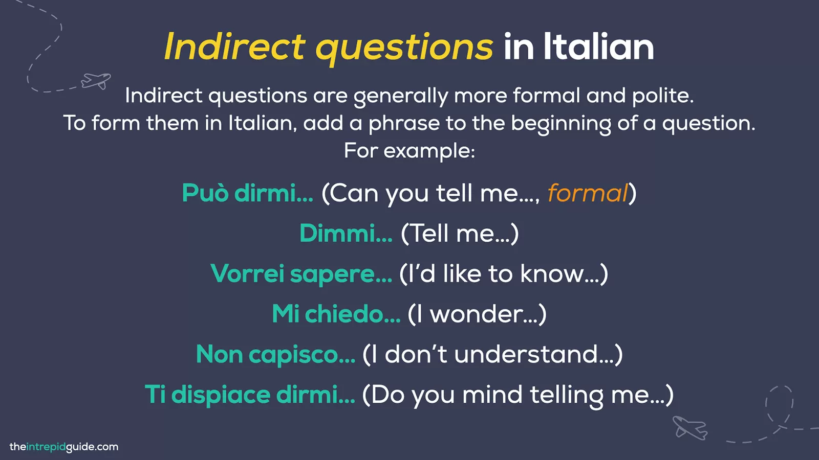 How to Use Questions Words in Italian [+ FREE PDF ] Chi? Dove? Perché