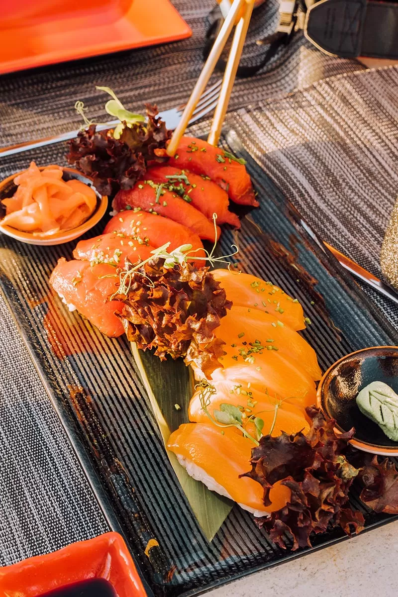 Things to do in Gran Canaria Spain - Sushi at Perchel Beach Club