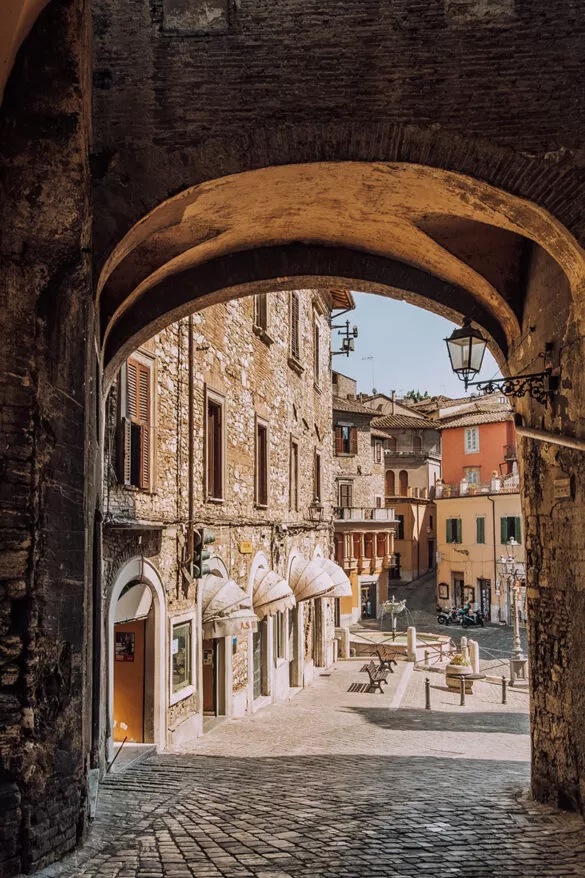 Things to do in Umbria Italy - Archway in Narni