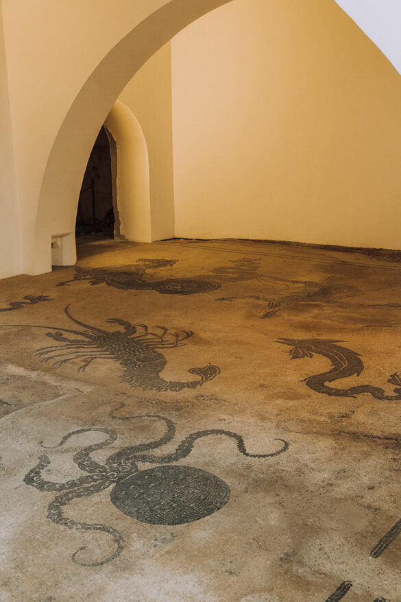 Things to do in Umbria Italy – Bevagna – Roman mosaics at the Roman Baths Things to do in Umbria Italy - Bevagna - Roman mosaics at the Roman Baths