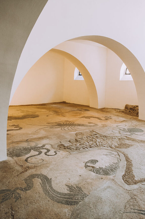 Things to do in Umbria Italy – Bevagna – Terme Romane – Roman mosaics Things to do in Umbria Italy - Bevagna - Terme Romane - Roman mosaics