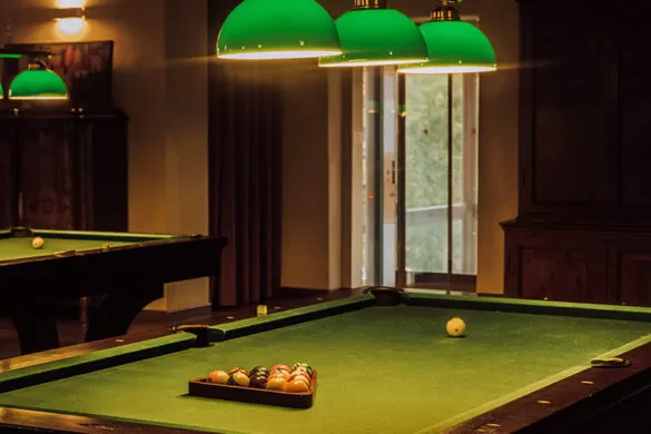 Things to do in Umbria Italy - Borgo dei Conti Resort Relais & Chateaux - Billards and pool table