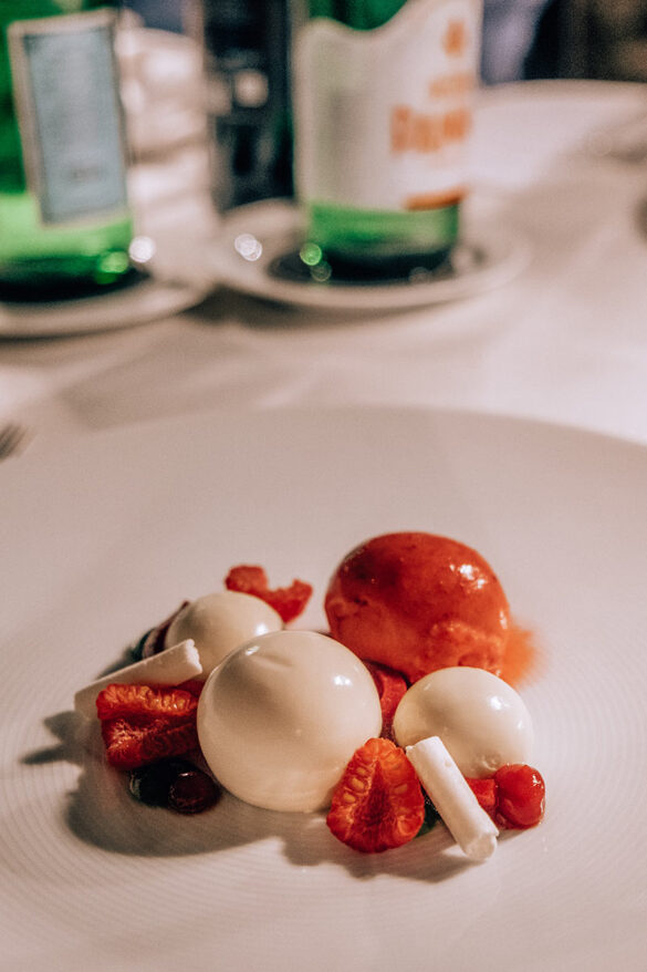 Things to do in Umbria Italy – Borgo dei Conti Resort Relais & Chateaux – Dinner – Sorbet for Dessert Things to do in Umbria Italy - Borgo dei Conti Resort Relais & Chateaux - Dinner - Sorbet for Dessert
