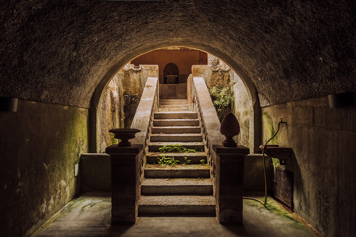 36 Wonderful Things to do in Umbria, Italy (PLUS Map of Umbria) 86 Things to do in Umbria Italy - Borgo dei Conti Resort Relais & Chateaux - Tunnel to an ancient lake