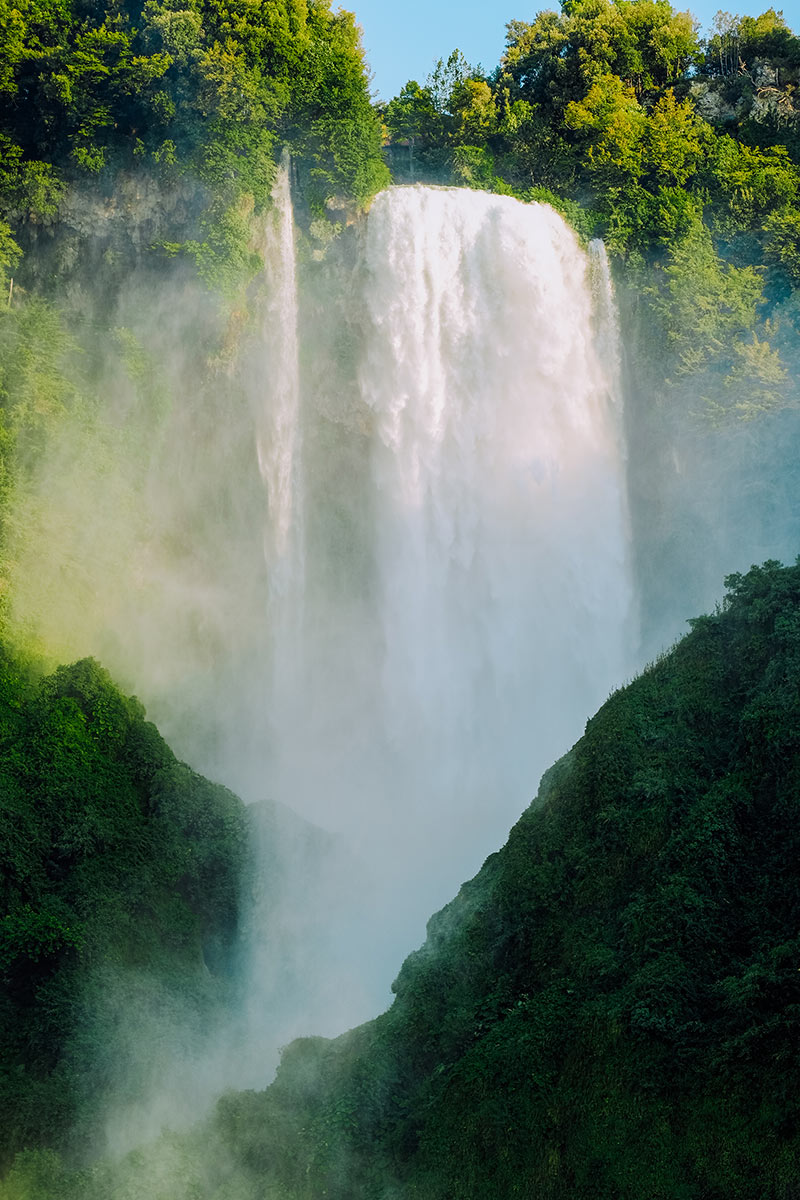 Things to do in Umbria Italy - Cascata delle Marmore - Marmore Falls - Upper Falls