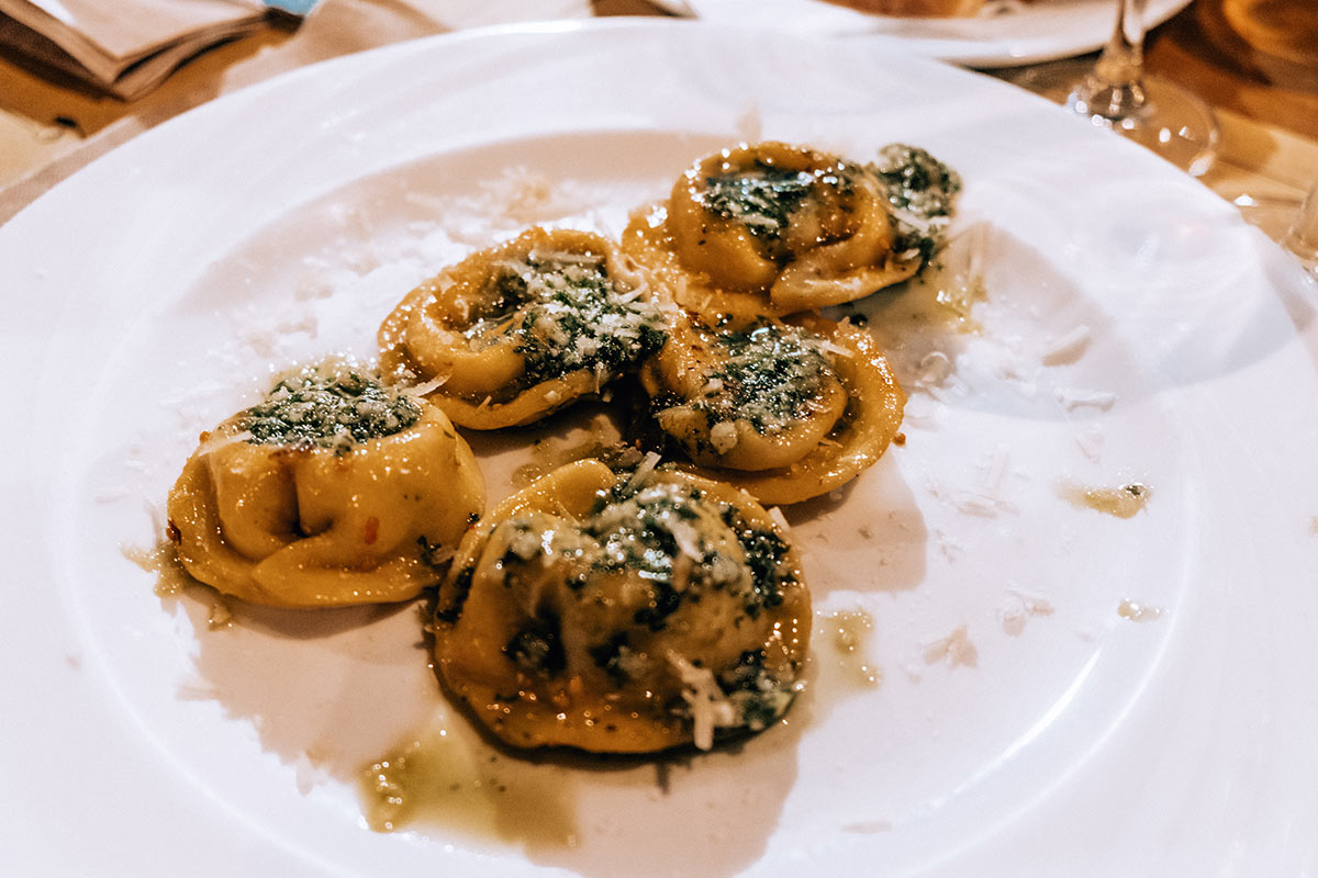 36 Wonderful Things to do in Umbria, Italy (PLUS Map of Umbria) 59 Things to do in Umbria Italy - Castel Rigione - Relais La Fattoria - Pesto tortellini