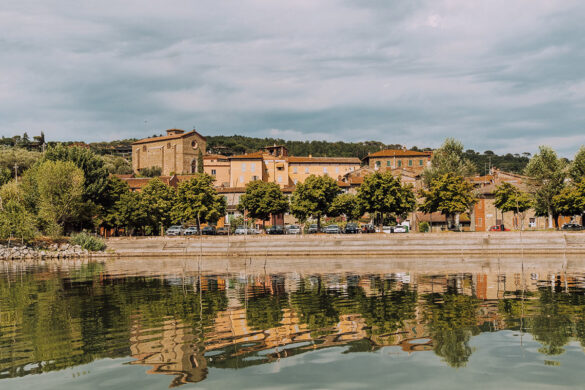 Things to do in Umbria Italy – Lake Trasimeno – San Feliciano from the water Things to do in Umbria Italy - Lake Trasimeno - San Feliciano from the water