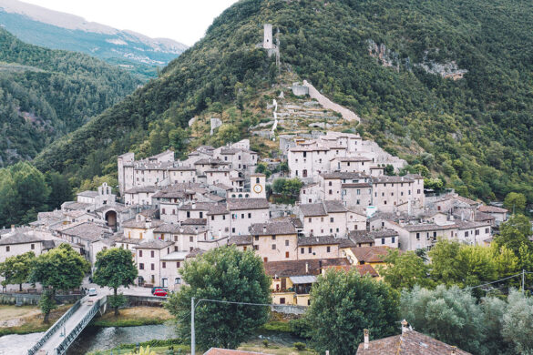 Things to do in Umbria Italy – Scheggino at sunsrise Things to do in Umbria Italy - Scheggino at sunsrise