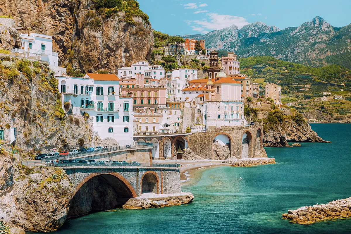 Day trips from Rome, Italy - Amalfi Coast - Coastline