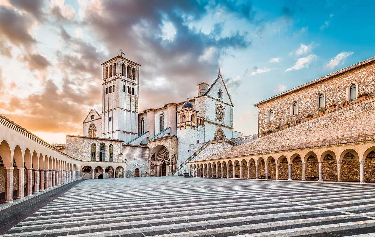 Day trips from Rome, Italy - Basilica of San Francesco d'Assisi