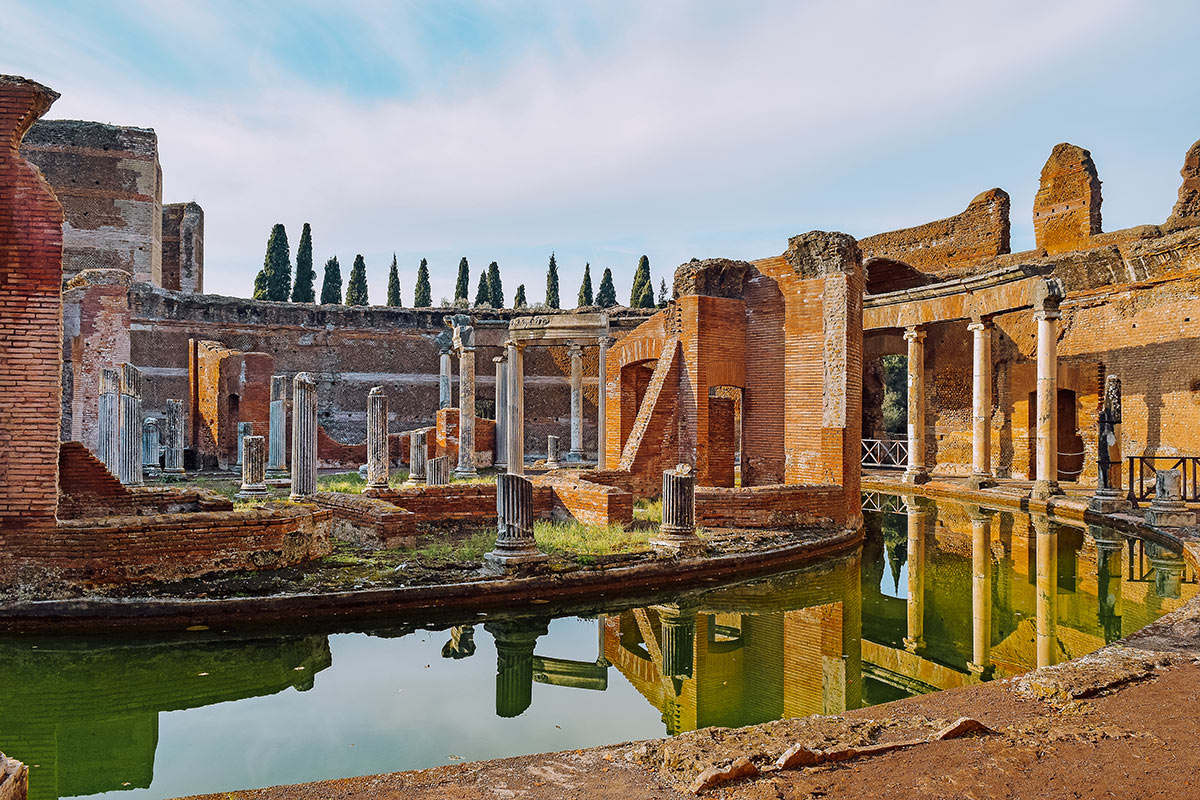 Day trips from Rome, Italy - Hadrian’s Villa - Island