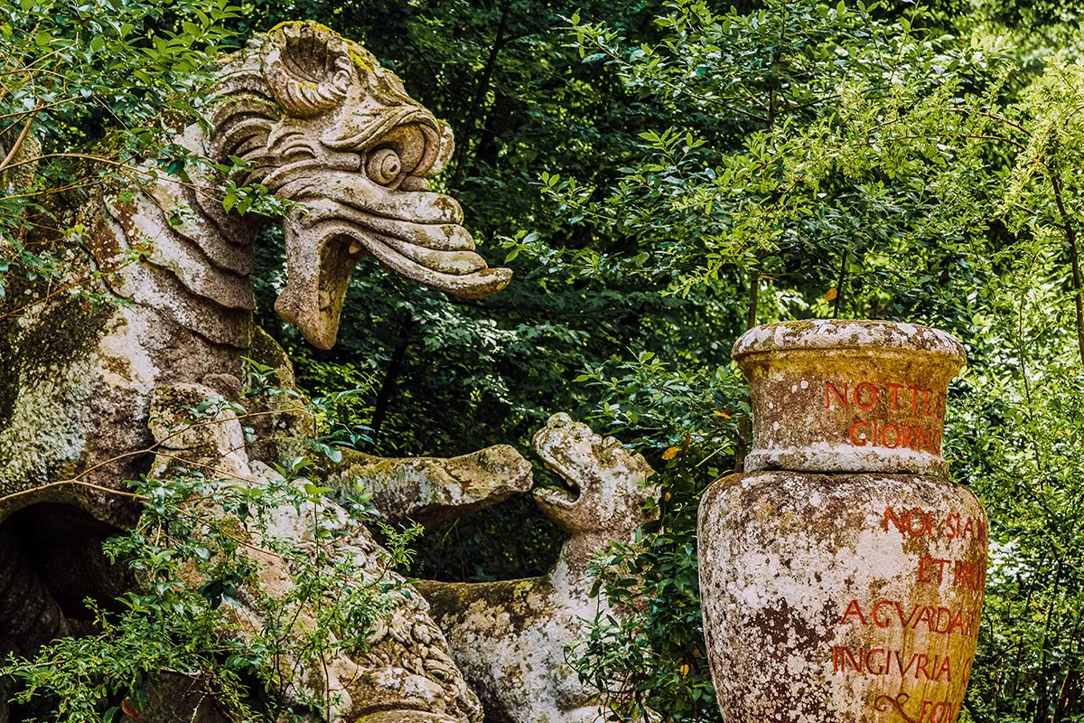 Day trips from Rome, Italy - Parco dei Mostri - Bomarzo