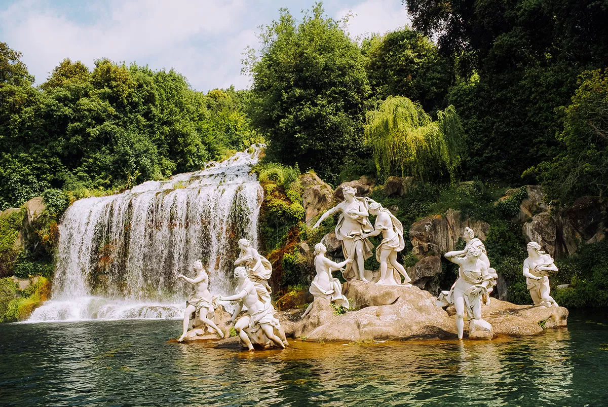 Day trips from Rome, Italy - Reggia-di-Caserta - Fountain - Campania