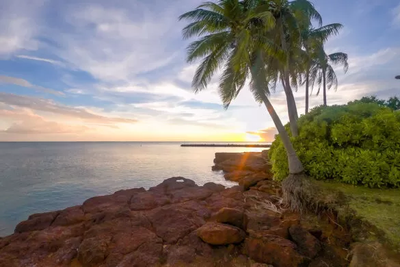Resorts in Northern Territory - Darwin coastline at sunset