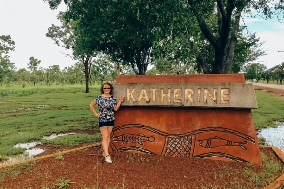 Resorts in Northern Territory - Katherine-sign