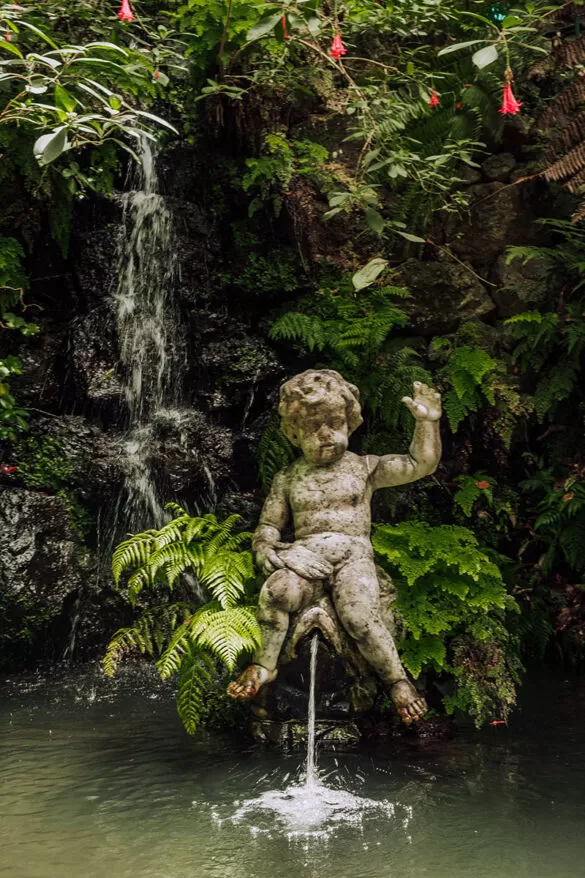 Things to do in Funchal Madeira - Monte Palace Tropical Garden - Fountain