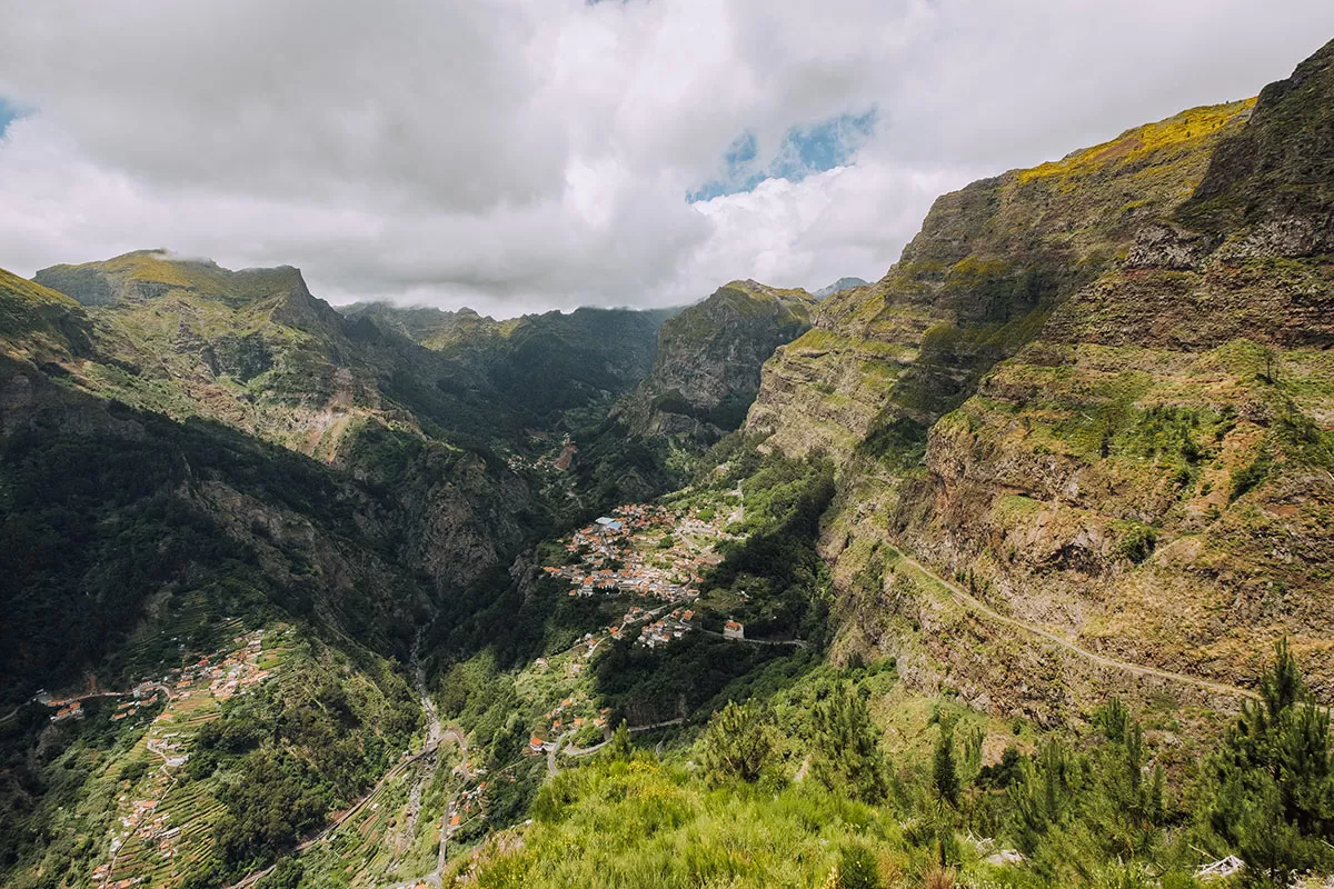 Things to do in Madeira - Miradouro Eira do Serrado - View of Valley of the Nuns