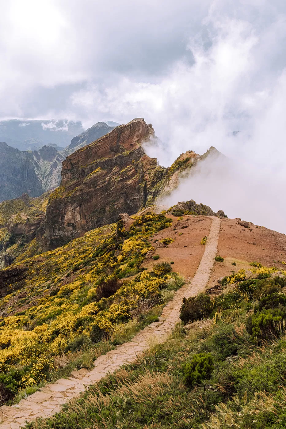 Things to do in Madeira - Pico do Arieiro - Path
