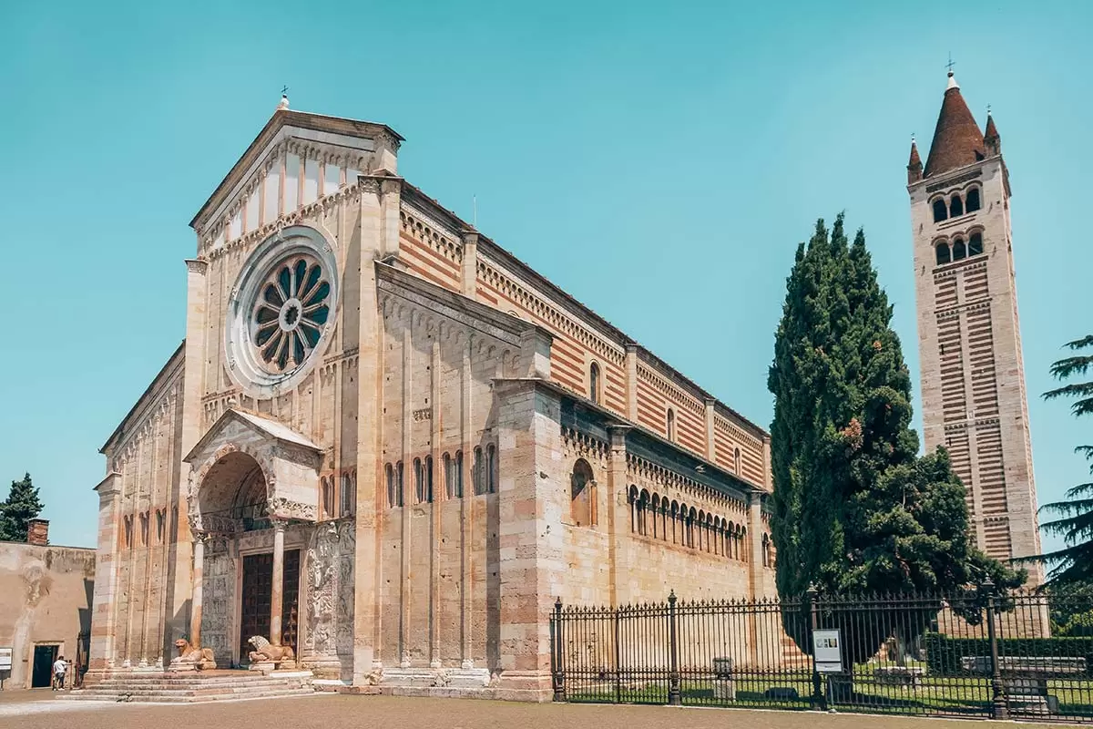 Where to Stay in Verona Italy - Basilica di San Zeno