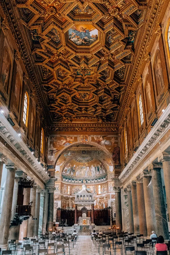 BEST Hotels in Trastevere Rome - Basilica di Santa Maria in Trastevere