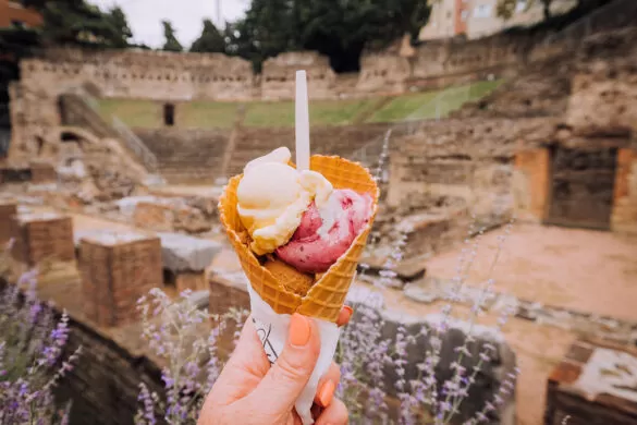 BEST Hotels in Trieste, Italy - Eating gelato