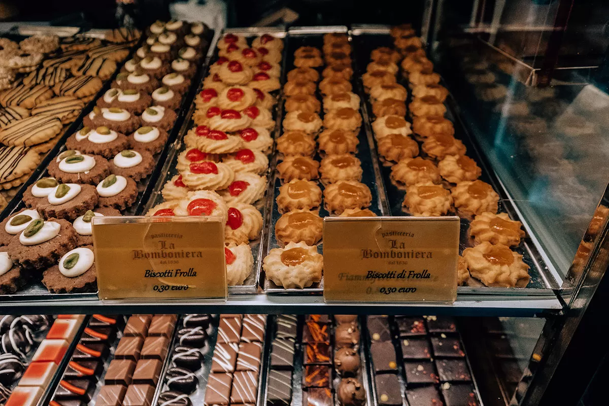 Best Things to Do in Trieste Italy - Biscuits at Pasticceria La Bomboniera