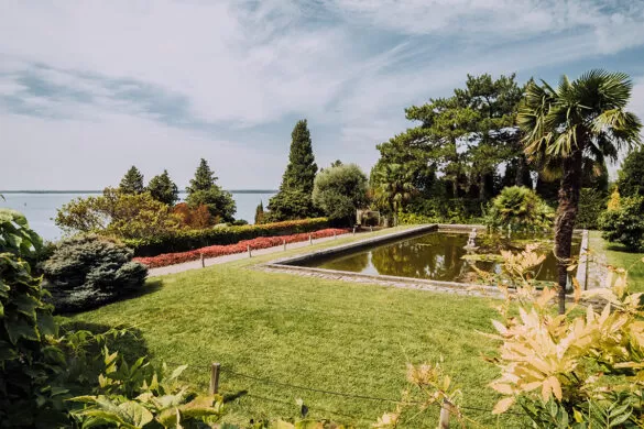 Best Things to Do in Trieste Italy - Duino Castle - Garden with pond