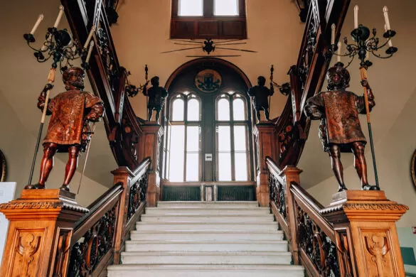 Best Things to Do in Trieste Italy - Miramare Castle - Staircase