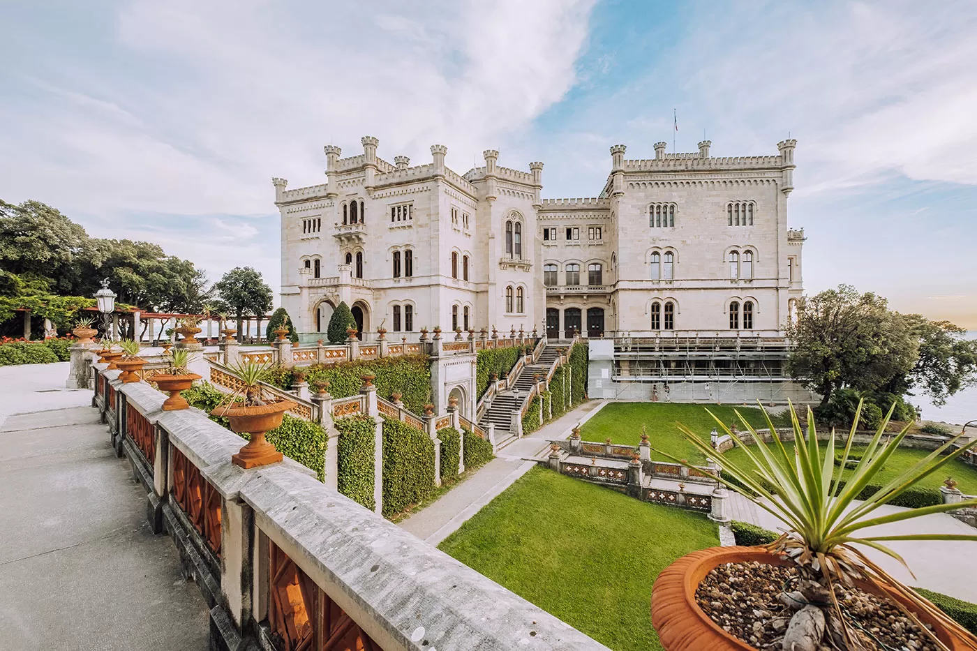 Best Things to Do in Trieste Italy - Miramare Castle - Terrace and gardens