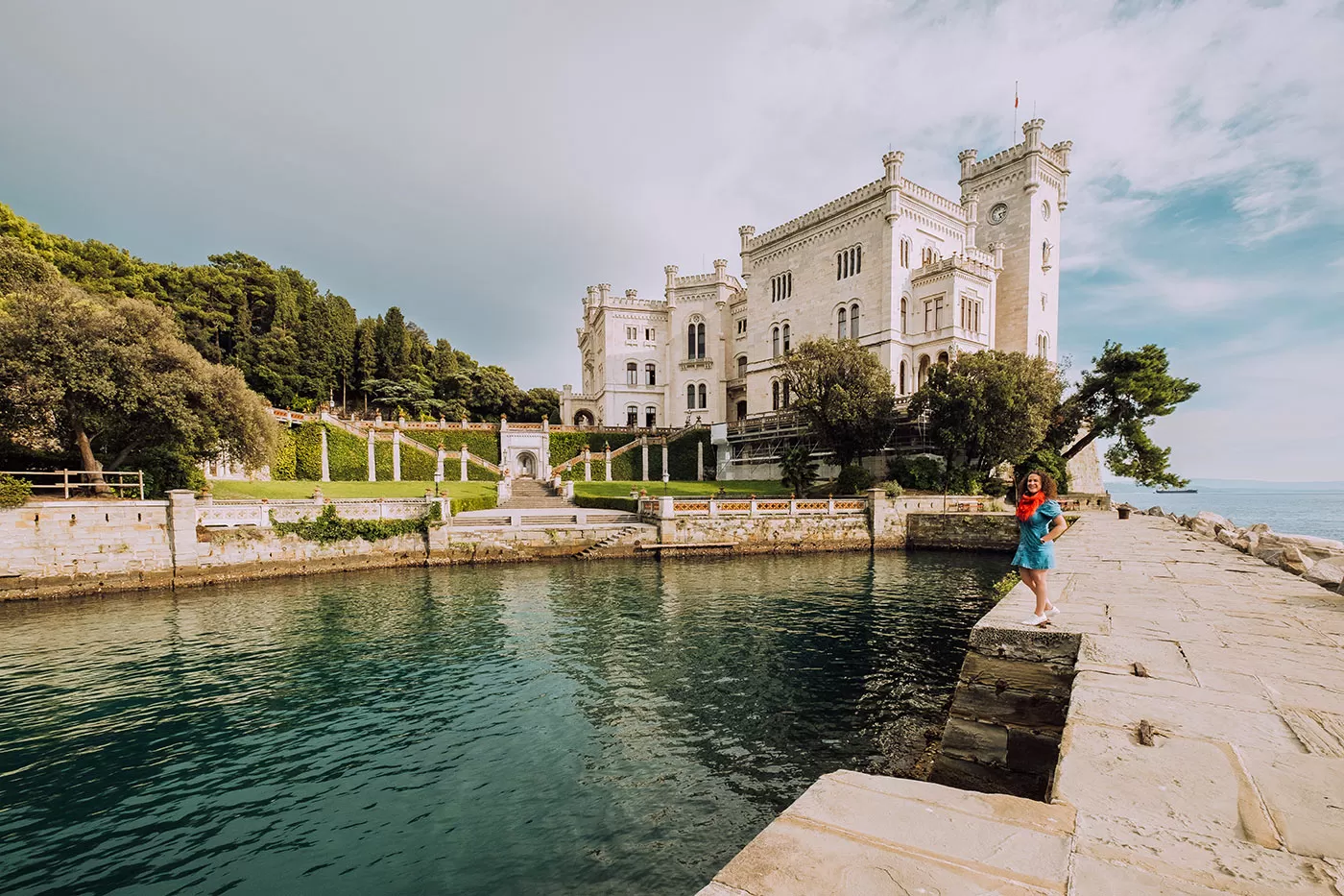 Best Things to Do in Trieste Italy - Miramare Castle on Gulf of Trieste