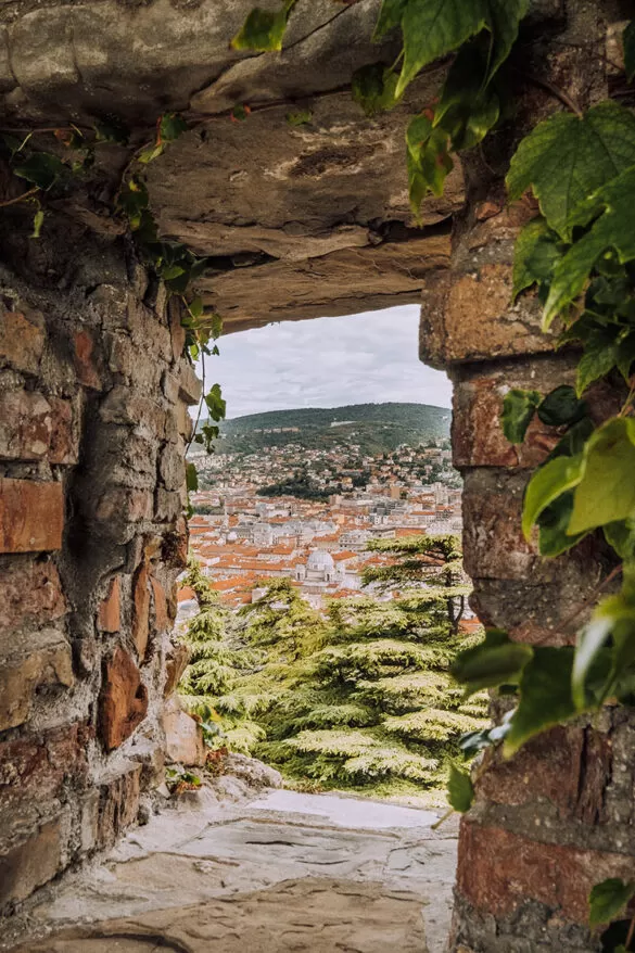 Best Things to Do in Trieste Italy - View from San Giusto Castle ramparts