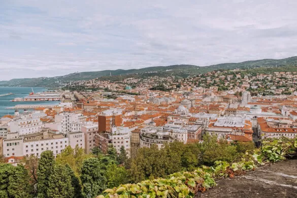 Best Things to Do in Trieste Italy - View of Trieste from San Giusto Castle