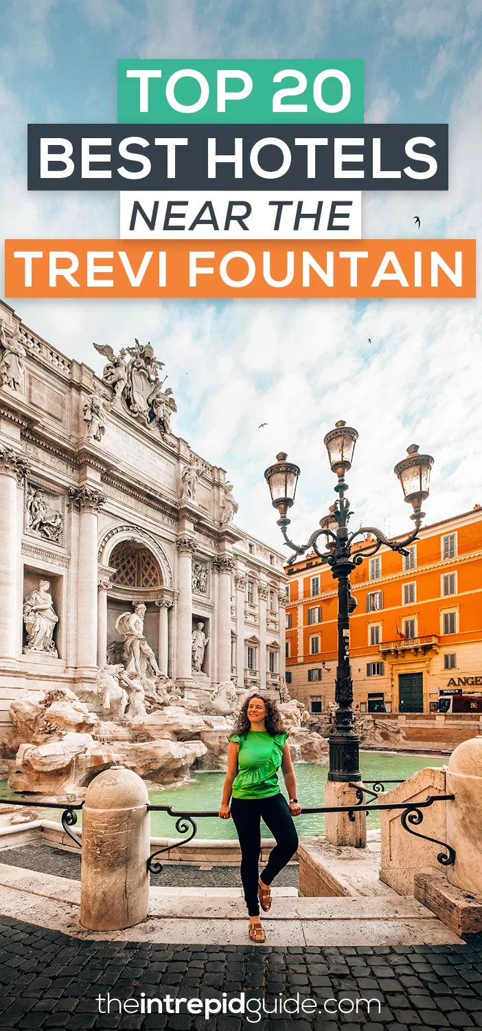 Complete Guide to the BEST HOTELS Near the Trevi Fountain in Rome