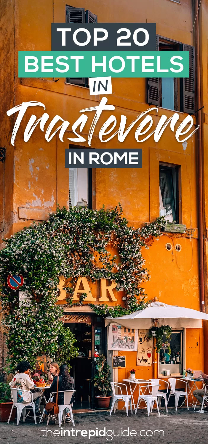 Top 20 Best Hotels in Trastevere Rome