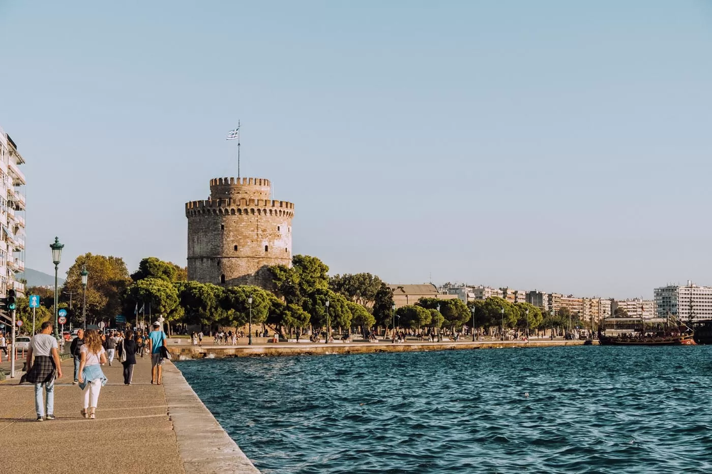 Things to do in Thessaloniki - White Tower Promenade