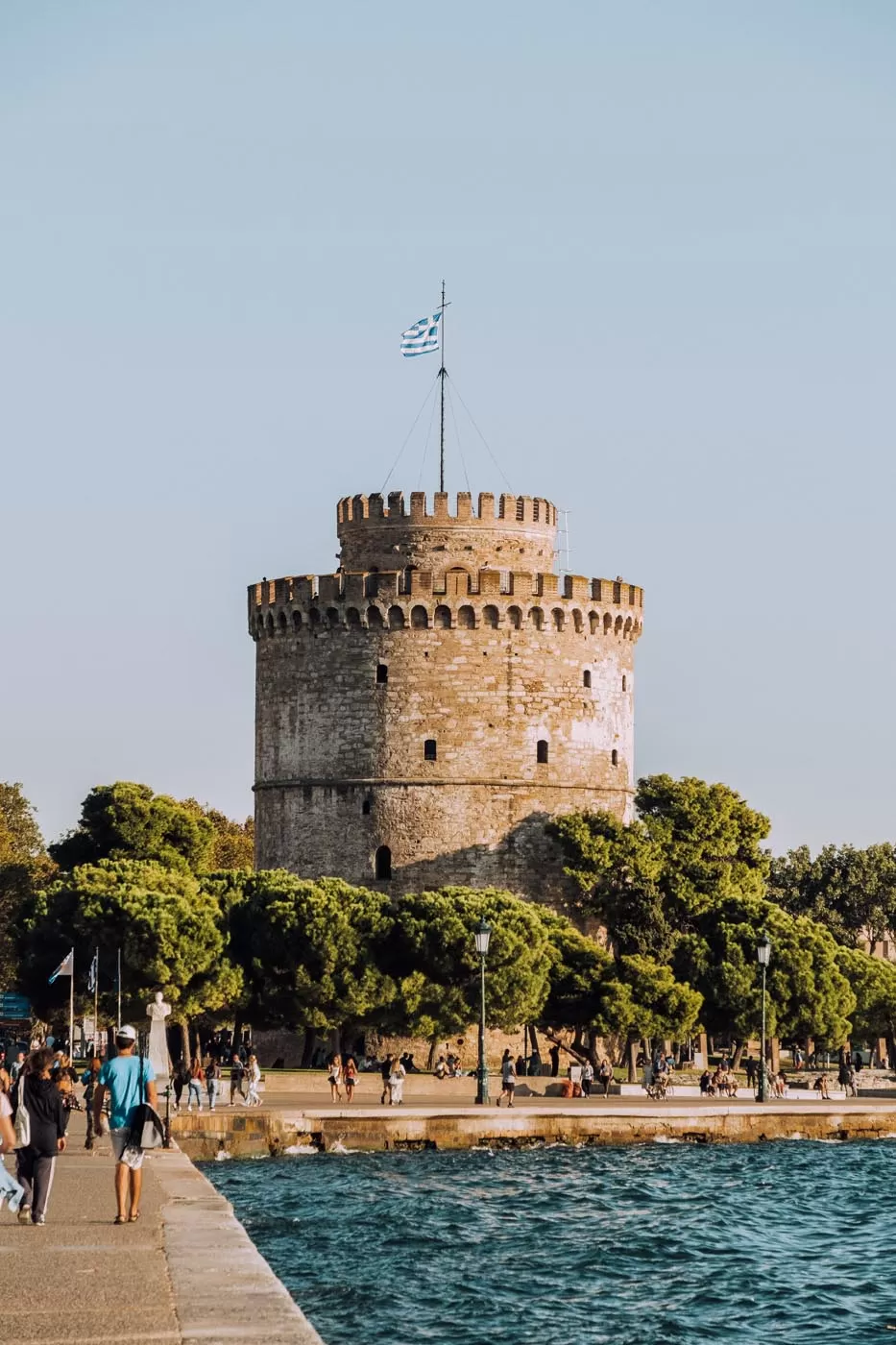 Things to do in Thessaloniki - White Tower from Waterfront