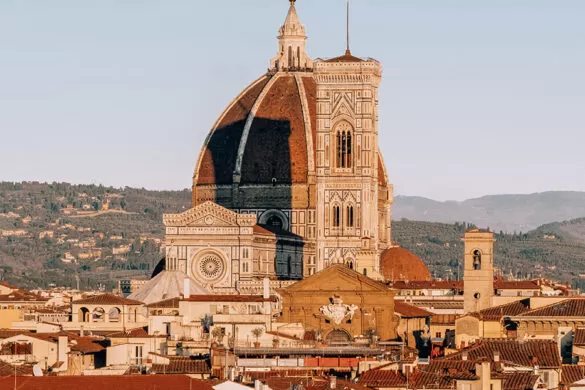 Best Aperitivo in Florence - View of Duomo from Se·Sto on Arno - Westin Excelsior Hotel