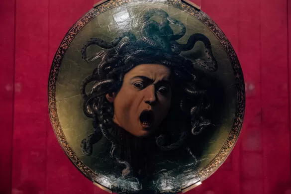 Best things to do in Florence - Galleria degli Uffizi - Medusa by Caravaggio