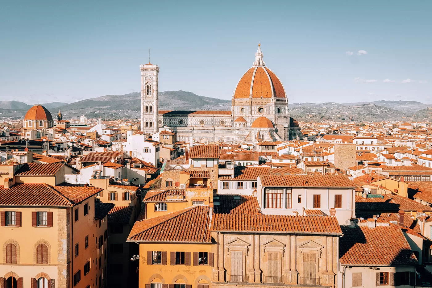 Best things to do in Florence - View of Duomo from Arnolfo Tower