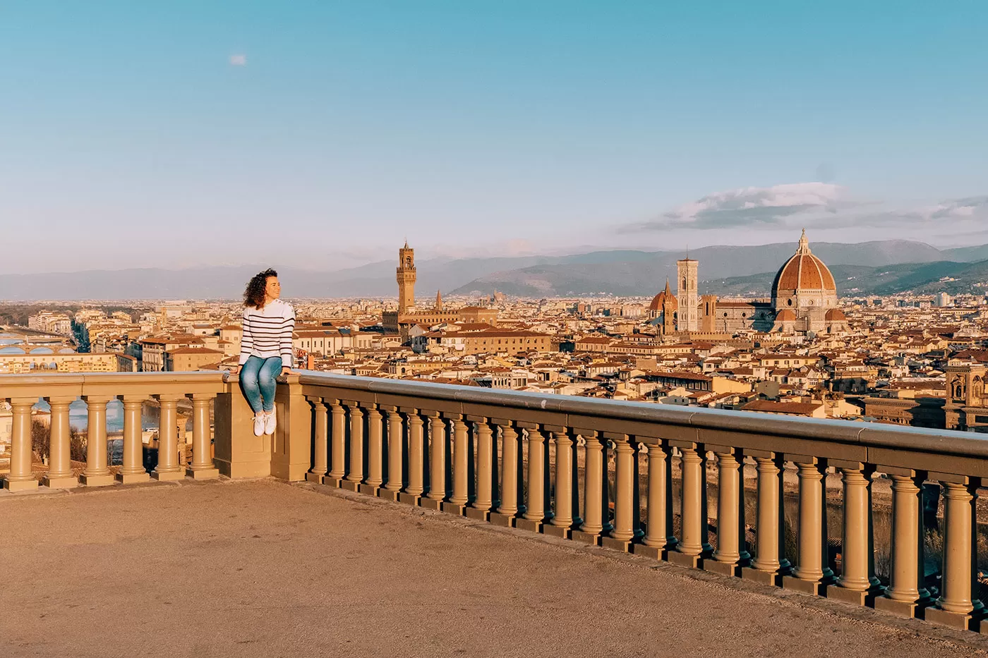Best things to do in Florence - View of Florence skyline from Piazzale Michelangelo