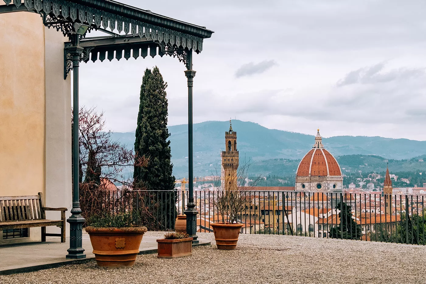 Best things to do in Florence - Villa Bardini - Bardini Gardens - View of Duomo