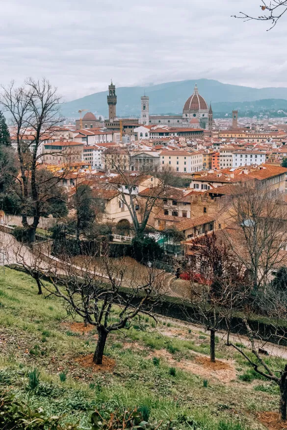 Best things to do in Florence - Villa Bardini - Bardini Gardens - View of Florence