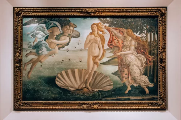Florence tips - Uffizi Gallery - Birth of Venus