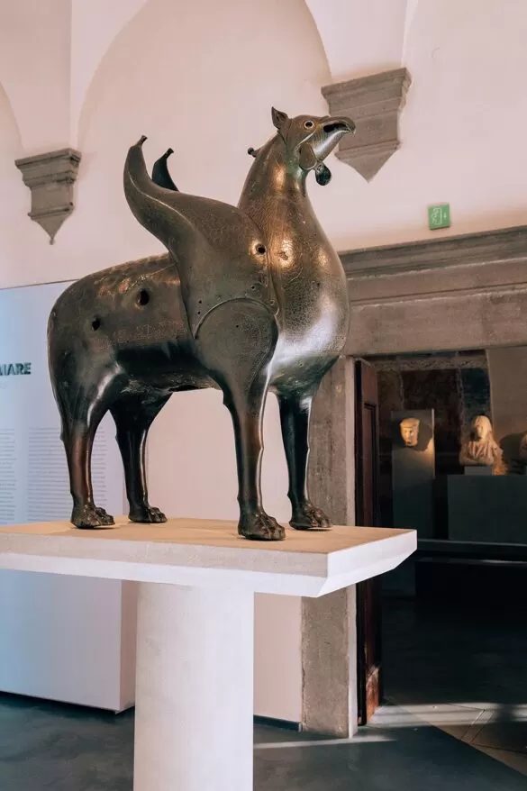 Things to do in Pisa Italy - Opera del Duomo Museum - Bronze Griffon